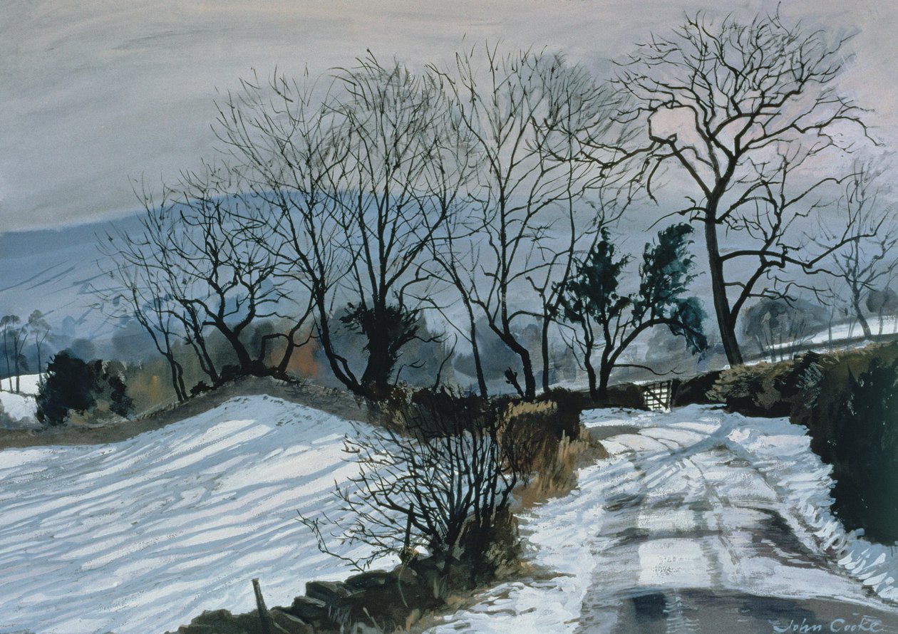 Straße nach Deepdale, 1998 von John Cooke