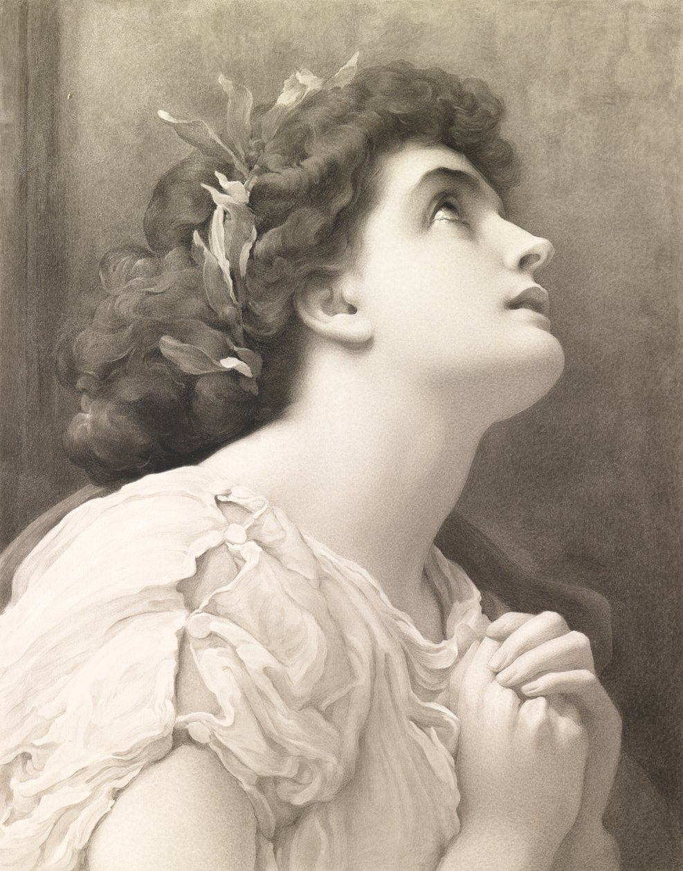 Glaube, nach Leighton, 1900 von John Douglas Miller
