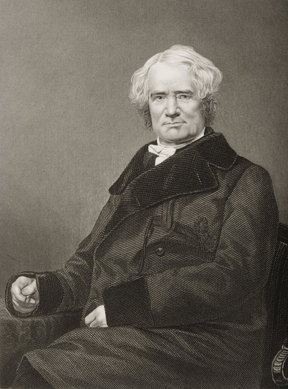 George Mifflin Dallas, graviert von D.J. Pound aus einem Foto, aus 