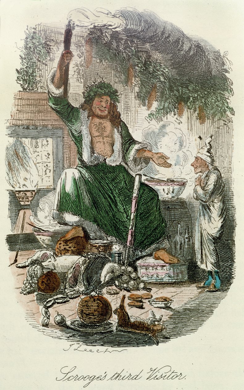 Scrooges dritter Besucher aus Dickens