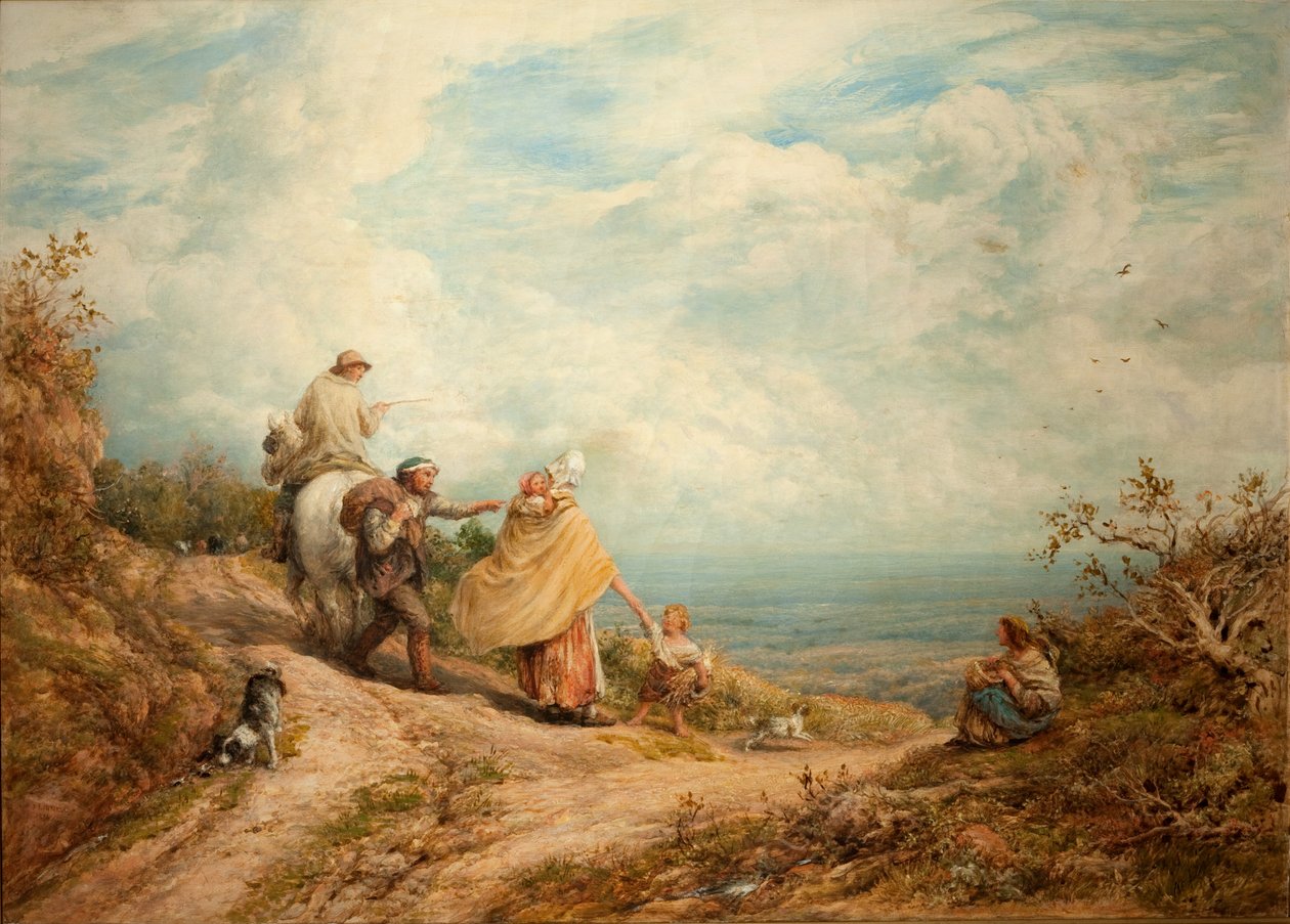 Den Weg weisen, 1874 von John Linnell