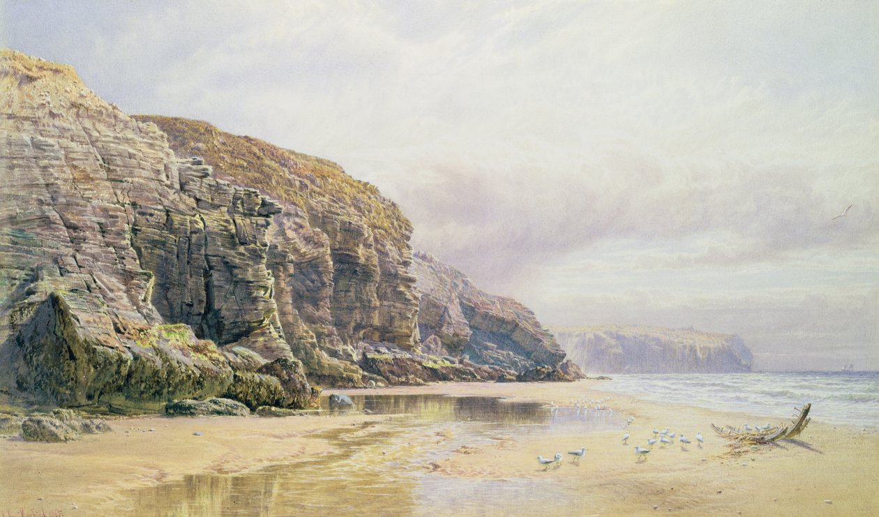 Die Küste von Cornwall von John Mogford