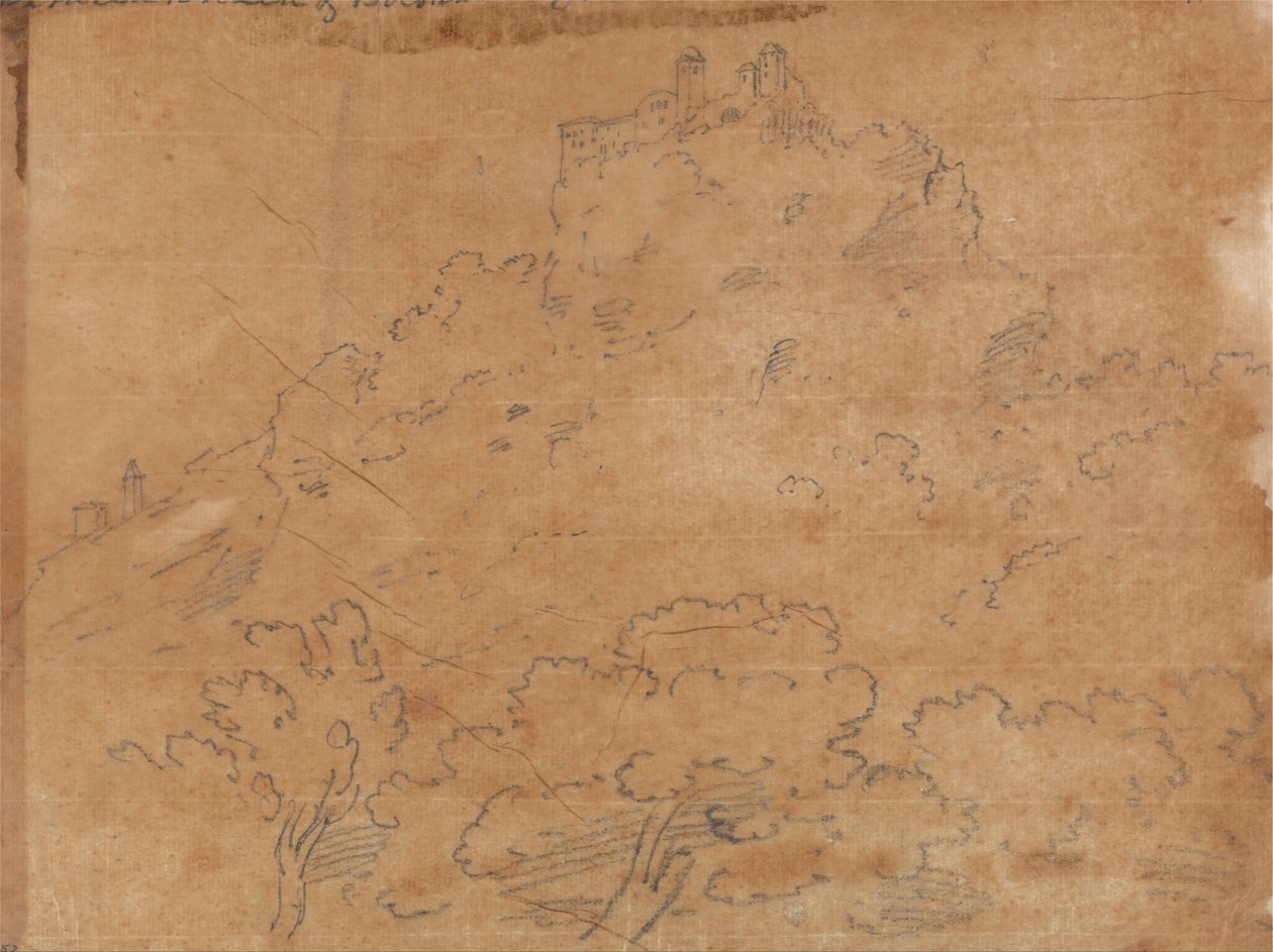 Zwischen Brixen und Bozen, 8. Juni von John Robert Cozens