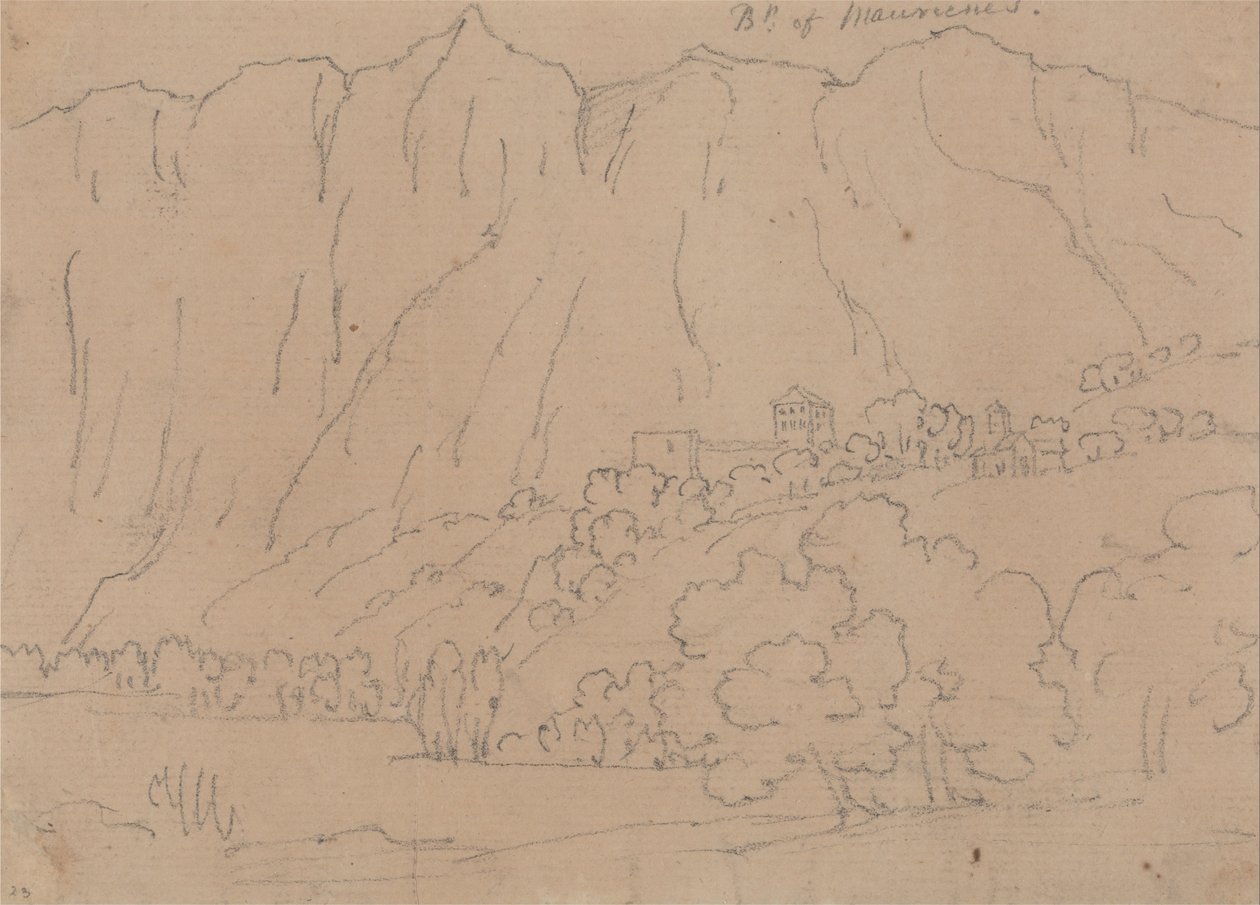 Die Mauriennes von John Robert Cozens