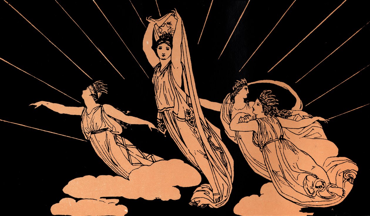 Szene aus der Odyssee von Homer von John (after) Flaxman