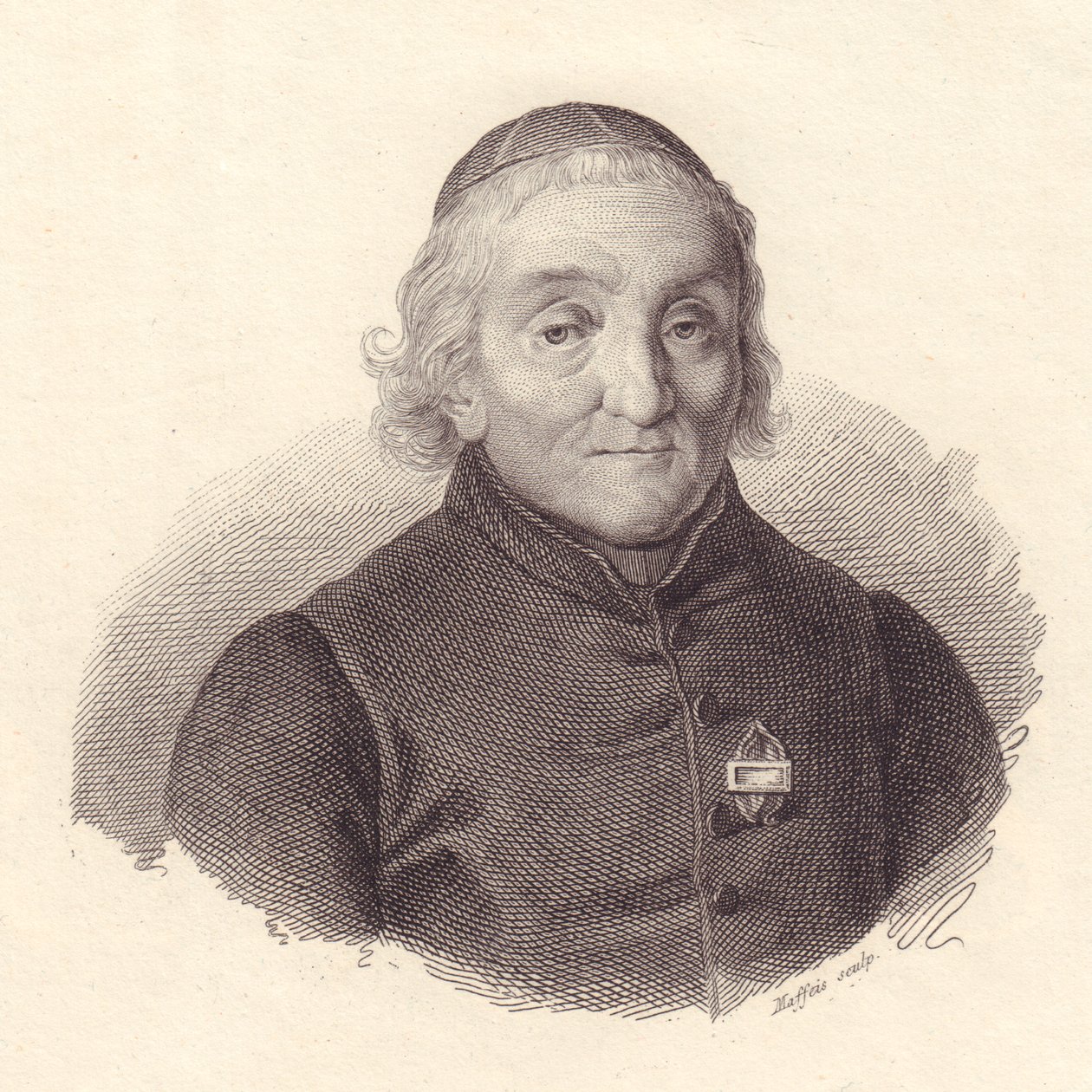Porträt des italienischen Theologen Pietro Tamburini (1737-1827), Kupferstich von Maffeis von Walter Charles Mills