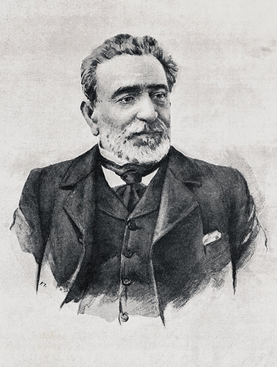 Porträt von Praxedes Mateo Sagasta (1825-1903), spanischer Premierminister von Walter Charles Mills