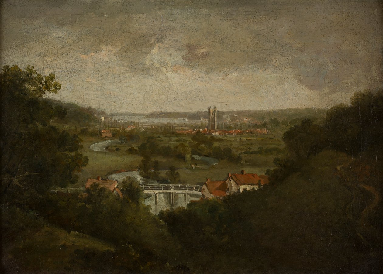 Tal von Dedham von John (circle of) Constable