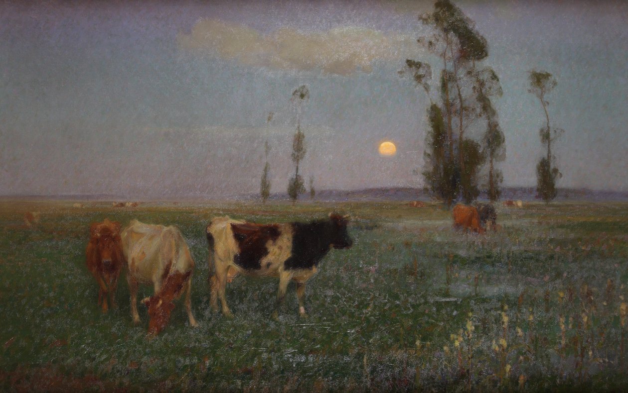 Herold der Nacht von John Alfred Arnesby Brown