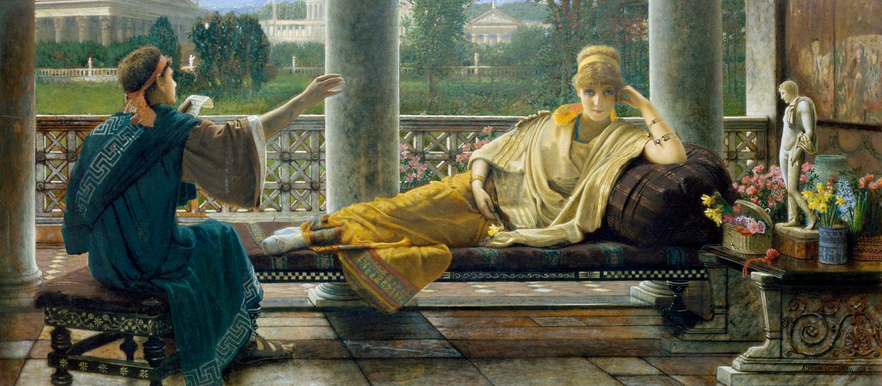 Ode an den Sommer von John Atkinson Grimshaw