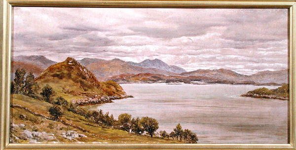 Blick aus Loch Corrie, 27. August 1885 von John Brett
