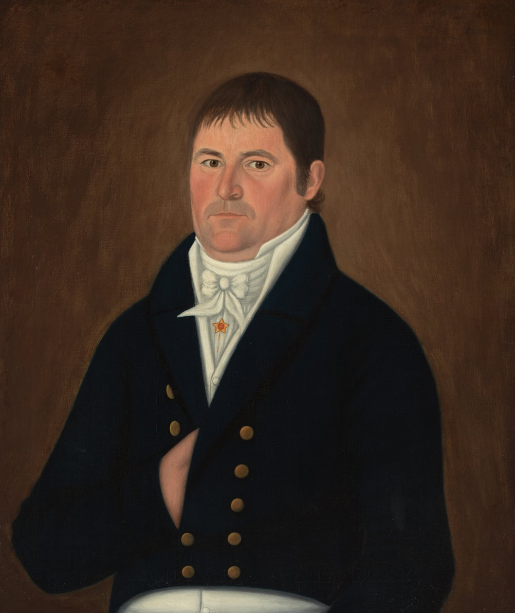Kapitän James Perkins, Jr., ca. 1800–09 von John Brewster