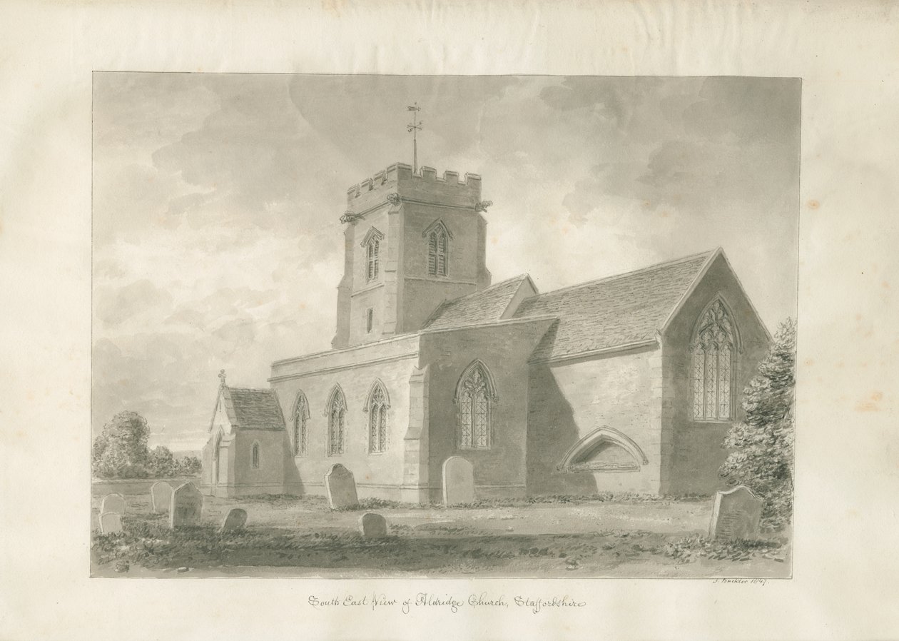 Aldridge Kirche von John Buckler