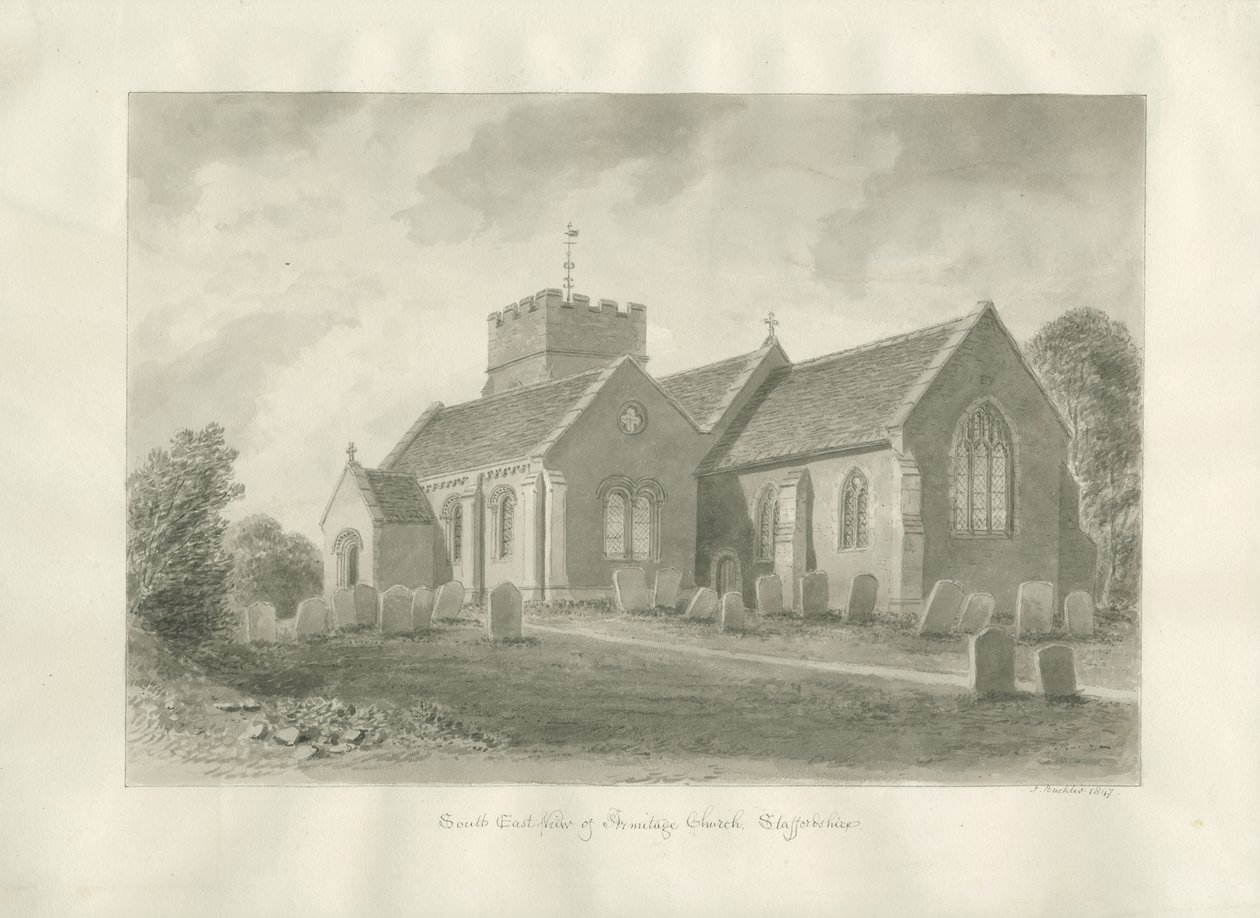 Armitage Kirche von John Buckler