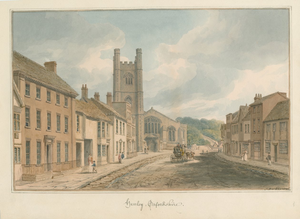 Oxfordshire - Henley upon Thames von John Buckler