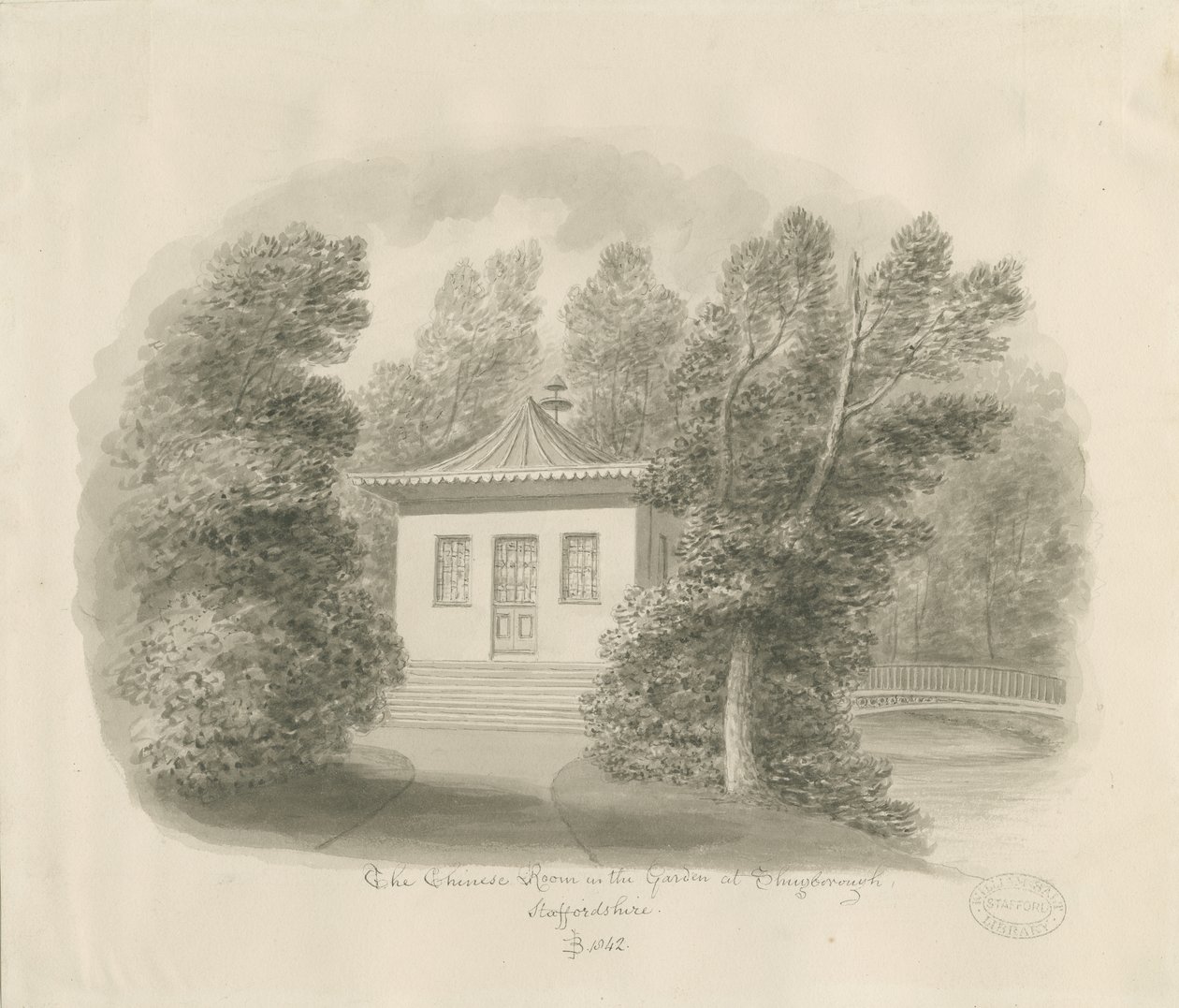 Shugborough - Der chinesische Raum von John Buckler