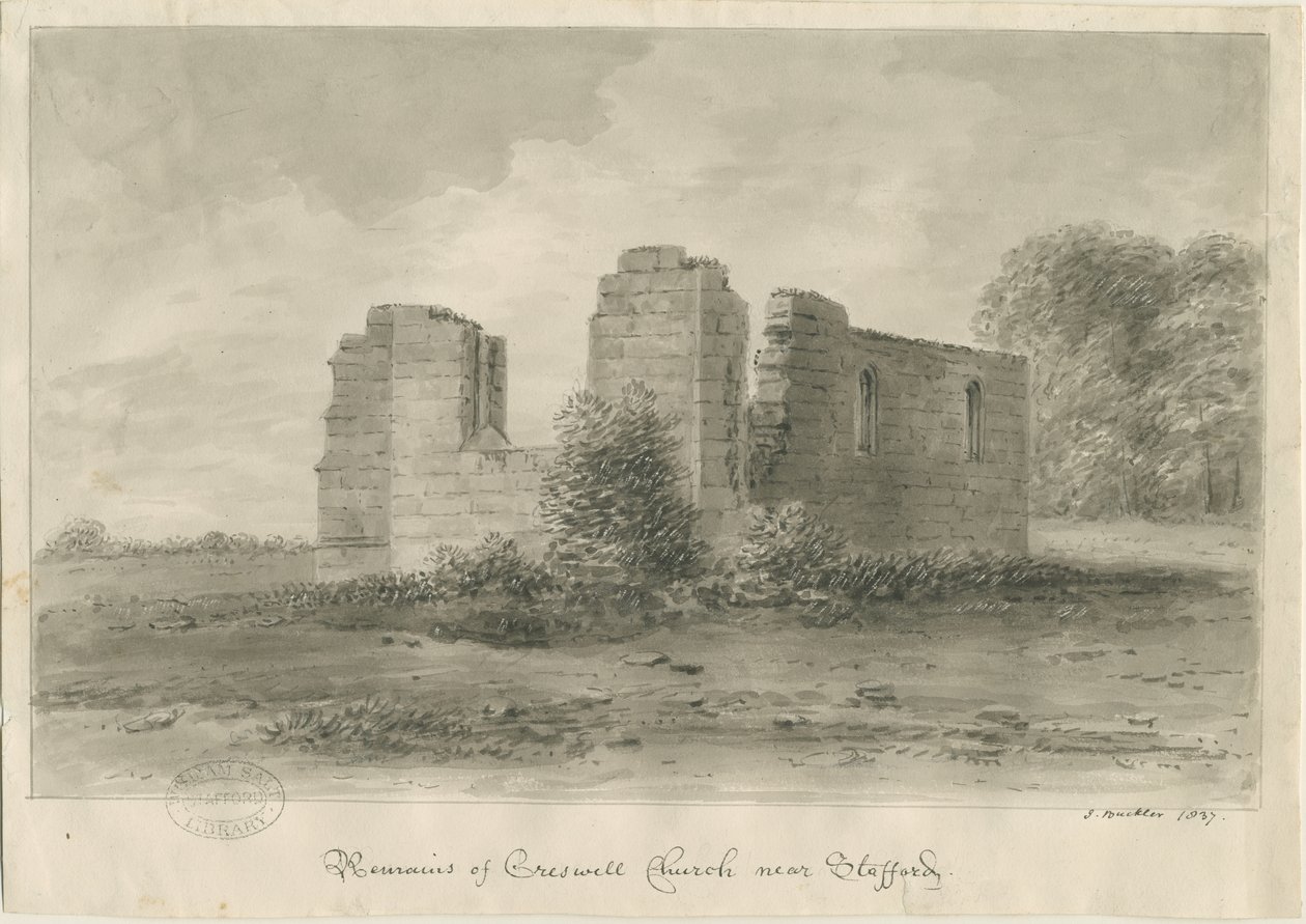 Stafford - Creswell Kapelle von John Buckler