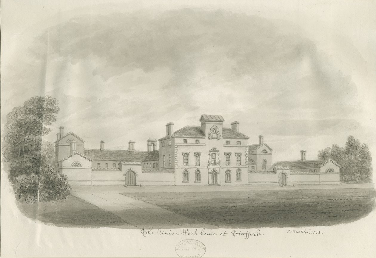 Stafford - Union-Armenhaus von John Buckler
