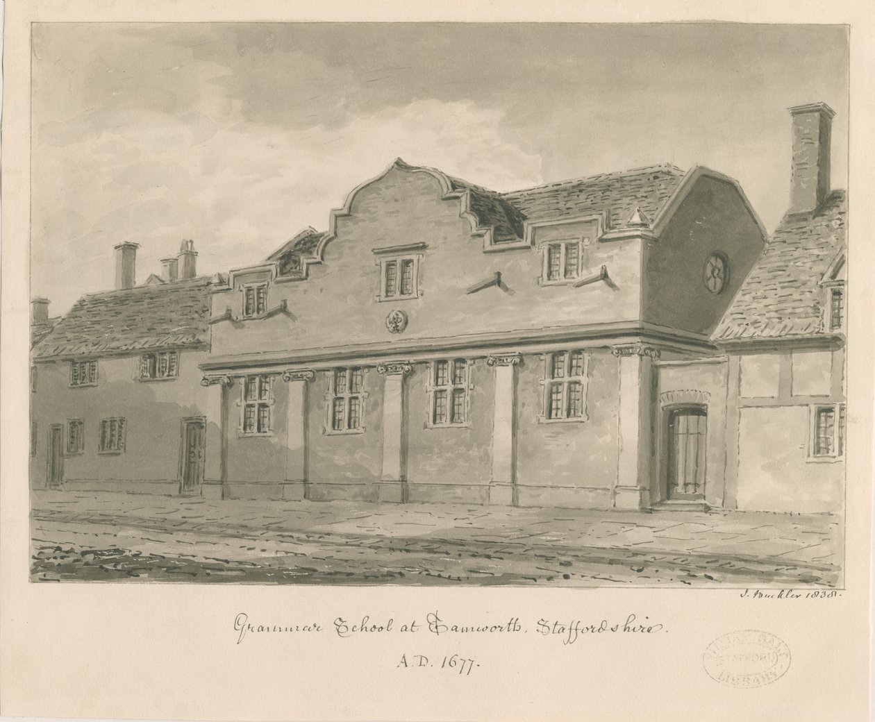 Tamworth - Gymnasium von John Buckler