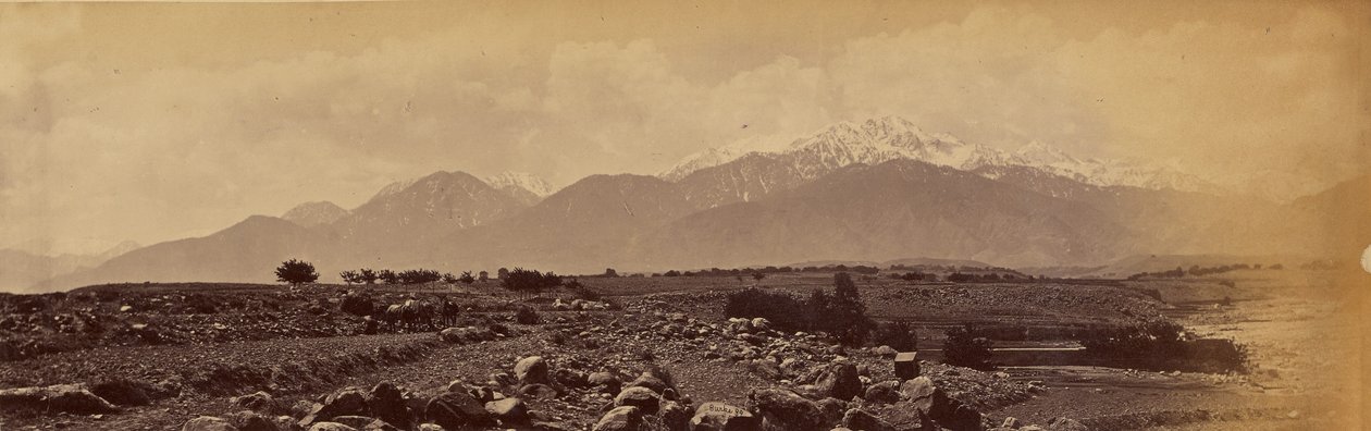 Panorama Safed Koh von Khyber bis Shutar Gardan von John Burke