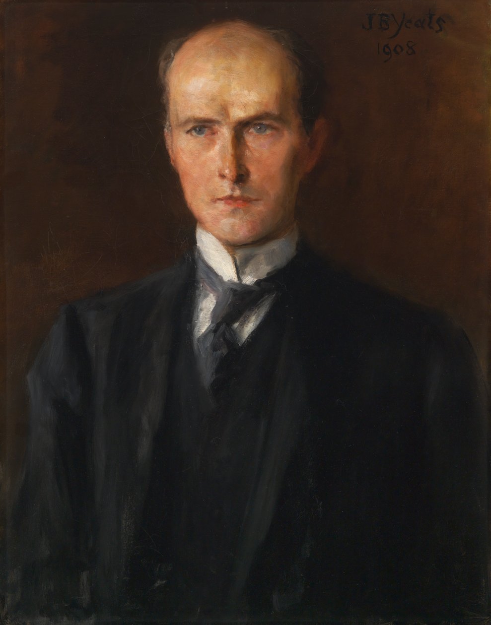 John Quinn von John Butler Yeats, 1908, Öl auf Leinwand, aus der National Portrait Gallery von John Butler Yeats