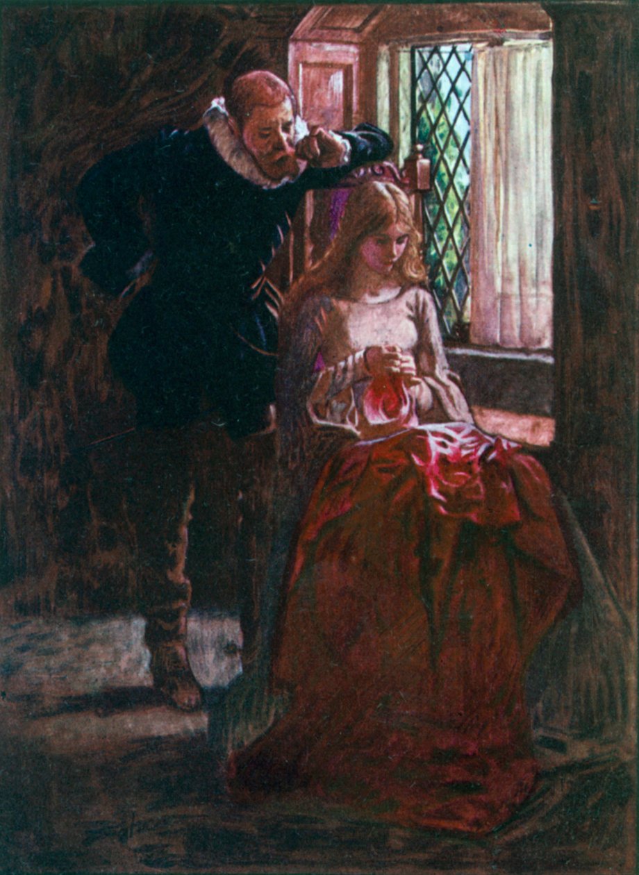 Herr Brisk und Mercy von John Byam Liston Shaw
