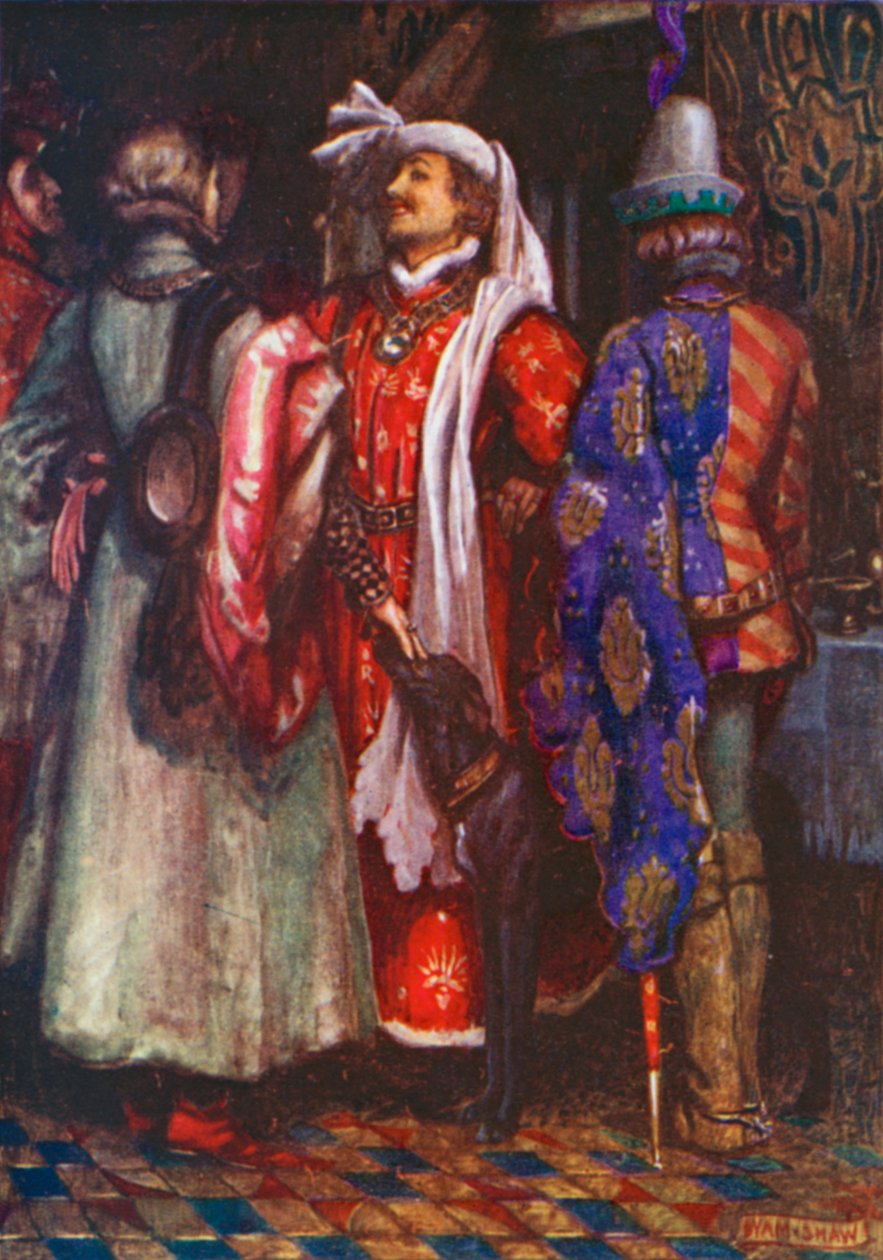 "Gott gebe, dass wir uns beeilen und zu spät kommen!" Richard II – Akt I, Szene 4 von John Byam Liston Shaw