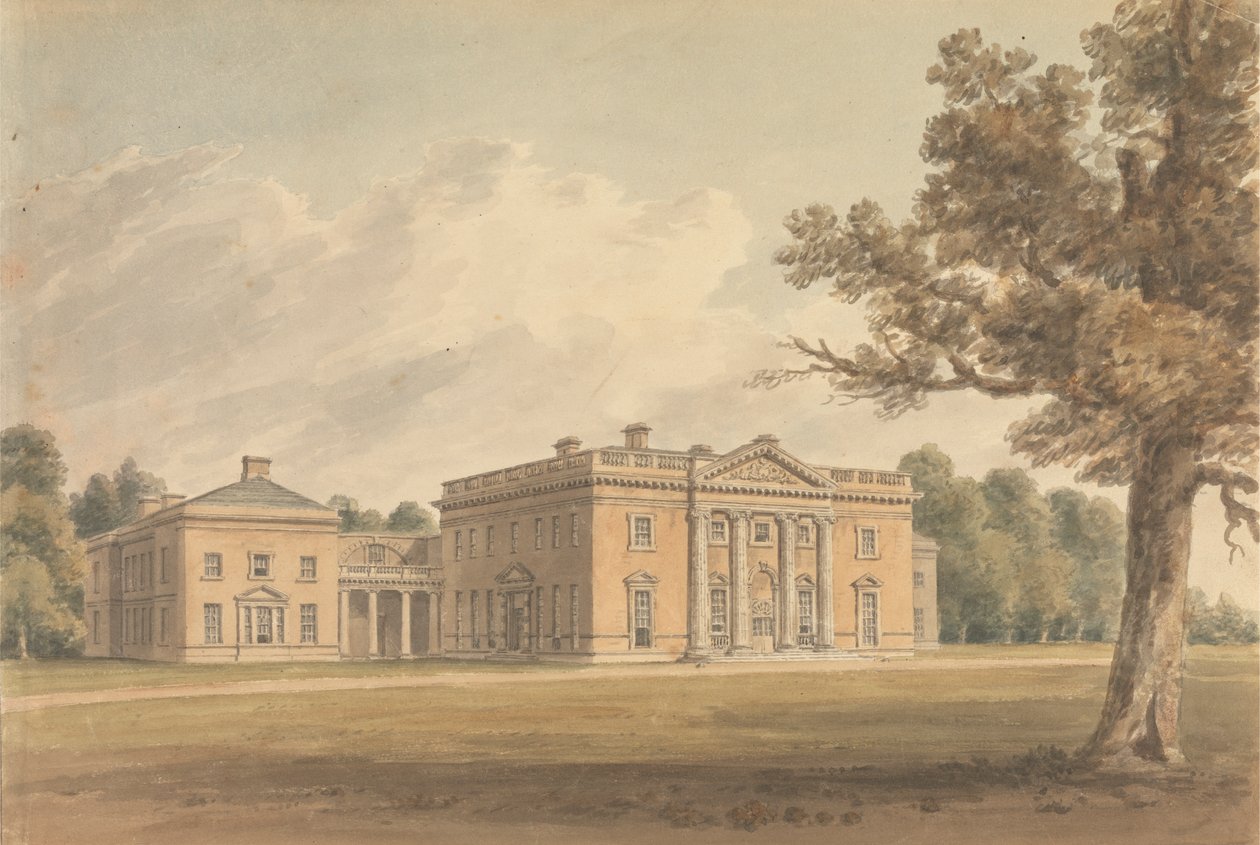 Baldersby, Yorkshire von John Chessell Buckler