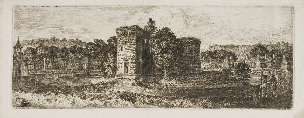 Rothesay Castle von John Clerk of Eldin