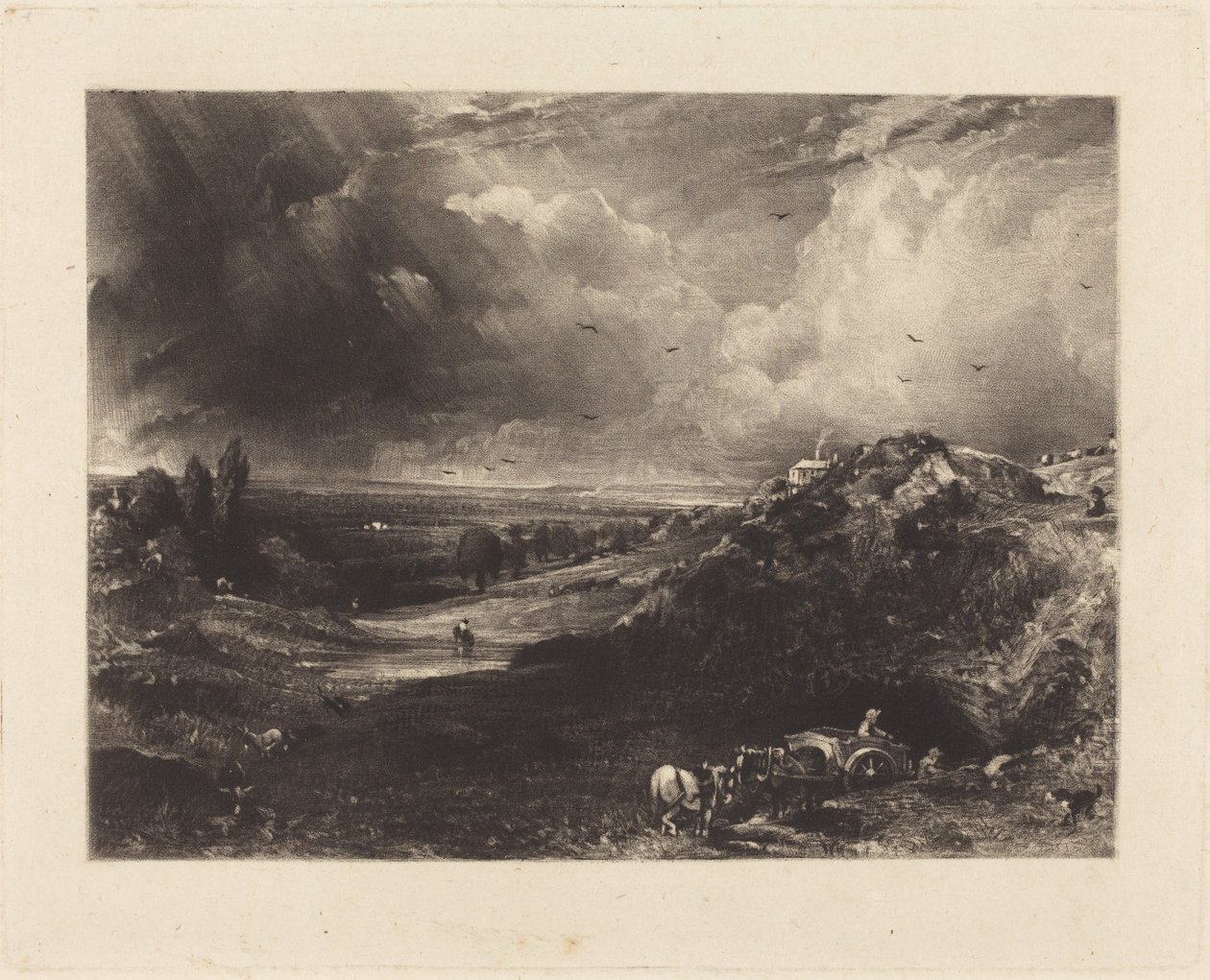 Eine Heide von John Constable