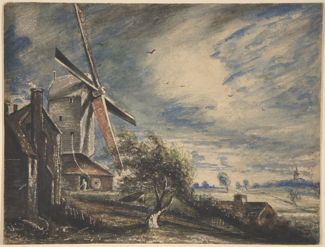 Eine Mühle in der Nähe von Colchester von John Constable