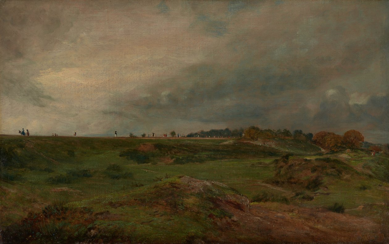 Ein Weg über Hampstead Heath von John Constable
