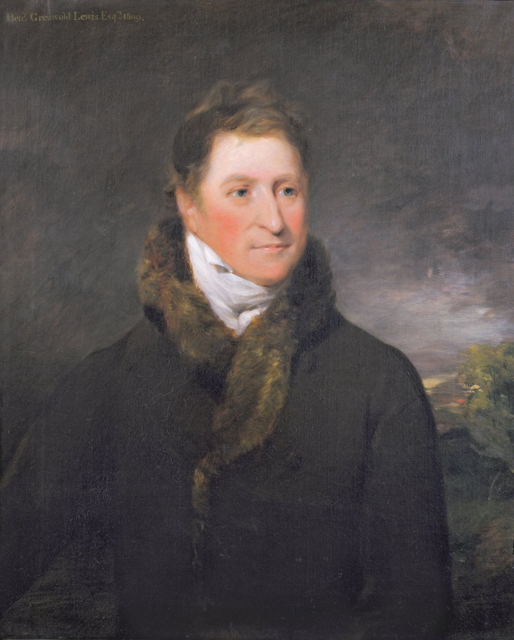 Porträt von Greswold Lewis (gest. 1819) von Malvern Hall, Warwickshire von John Constable