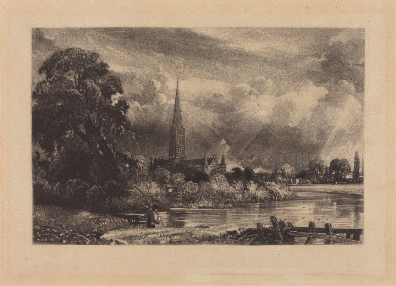 Kathedrale von Salisbury von John Constable