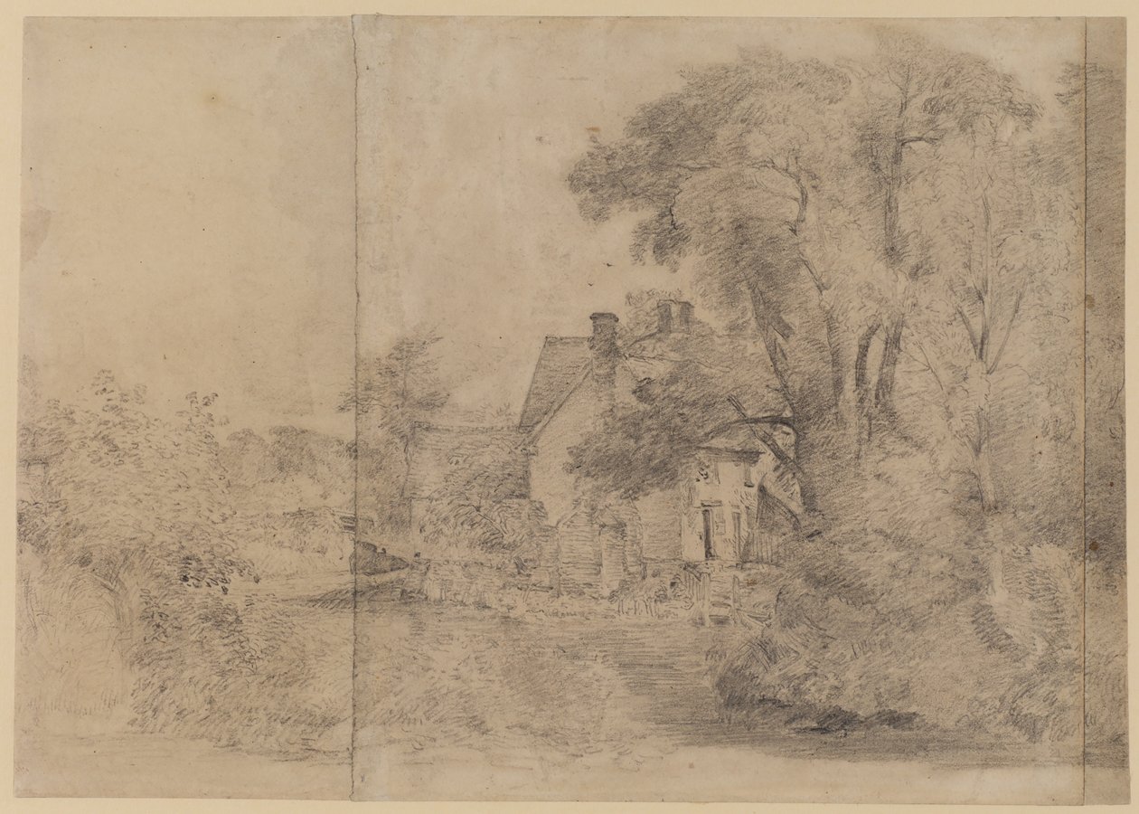 Willy Lotts Haus, East Bergholt, ca. 1820 von John Constable