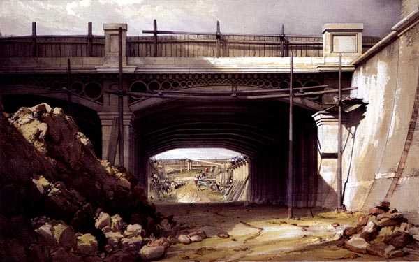 Hampstead Road Bridge von John Cooke Bourne