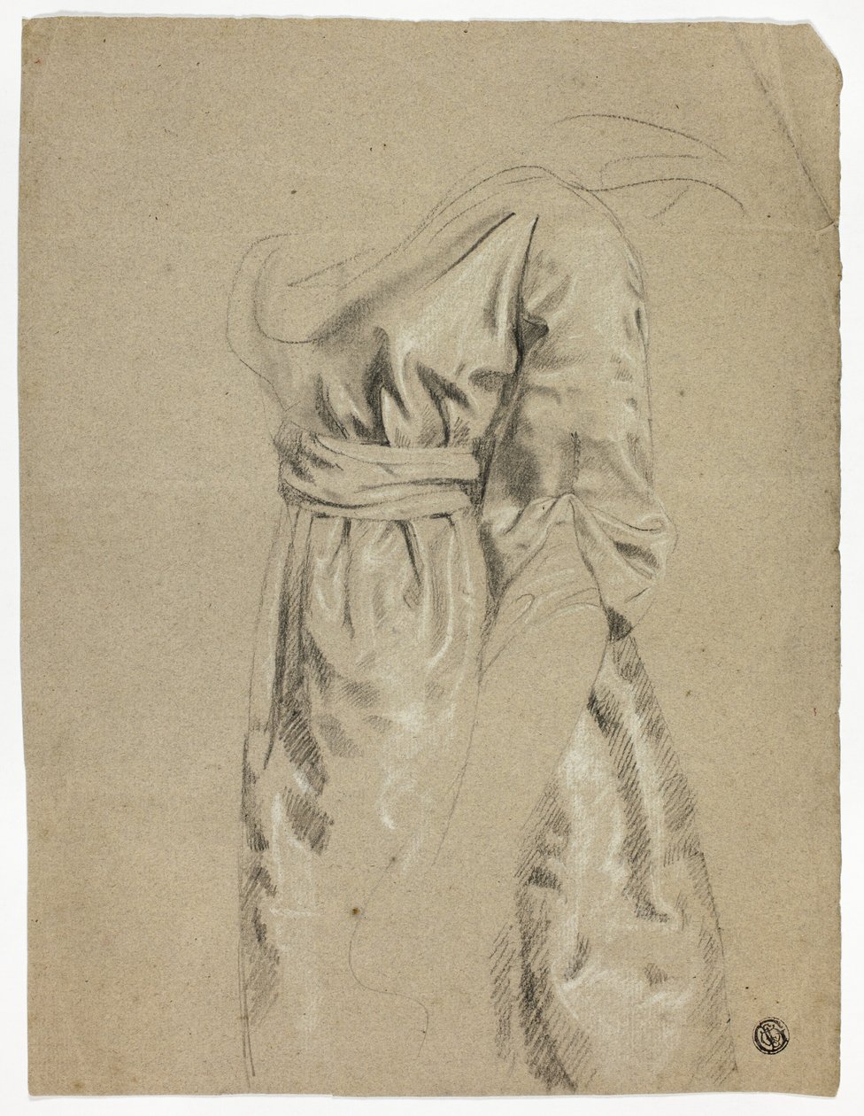Hochtailliertes Kleid von John Downman