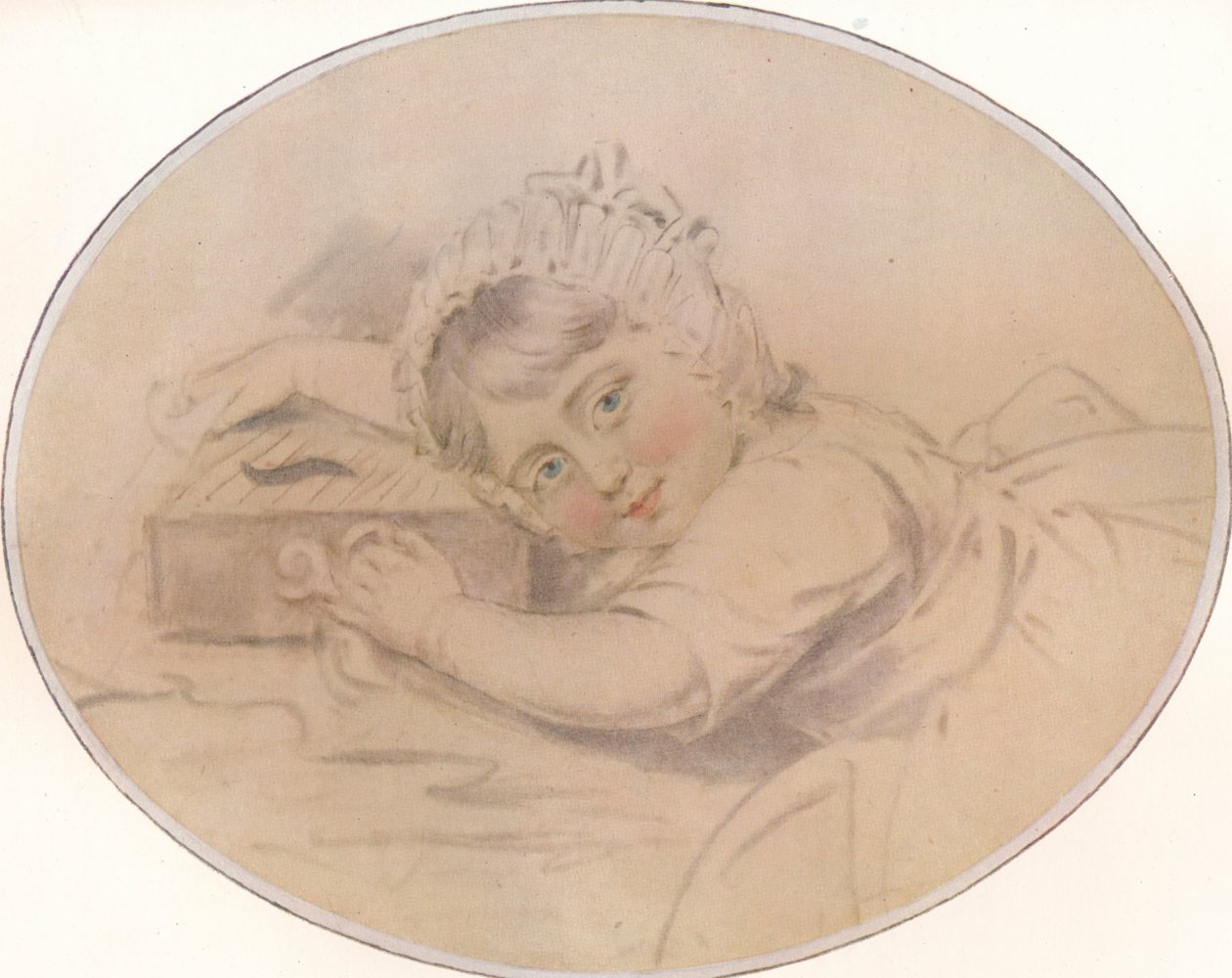 Porträt des ehrenwerten Henry Burrell als Kind, 1784, 1917 von John Downman