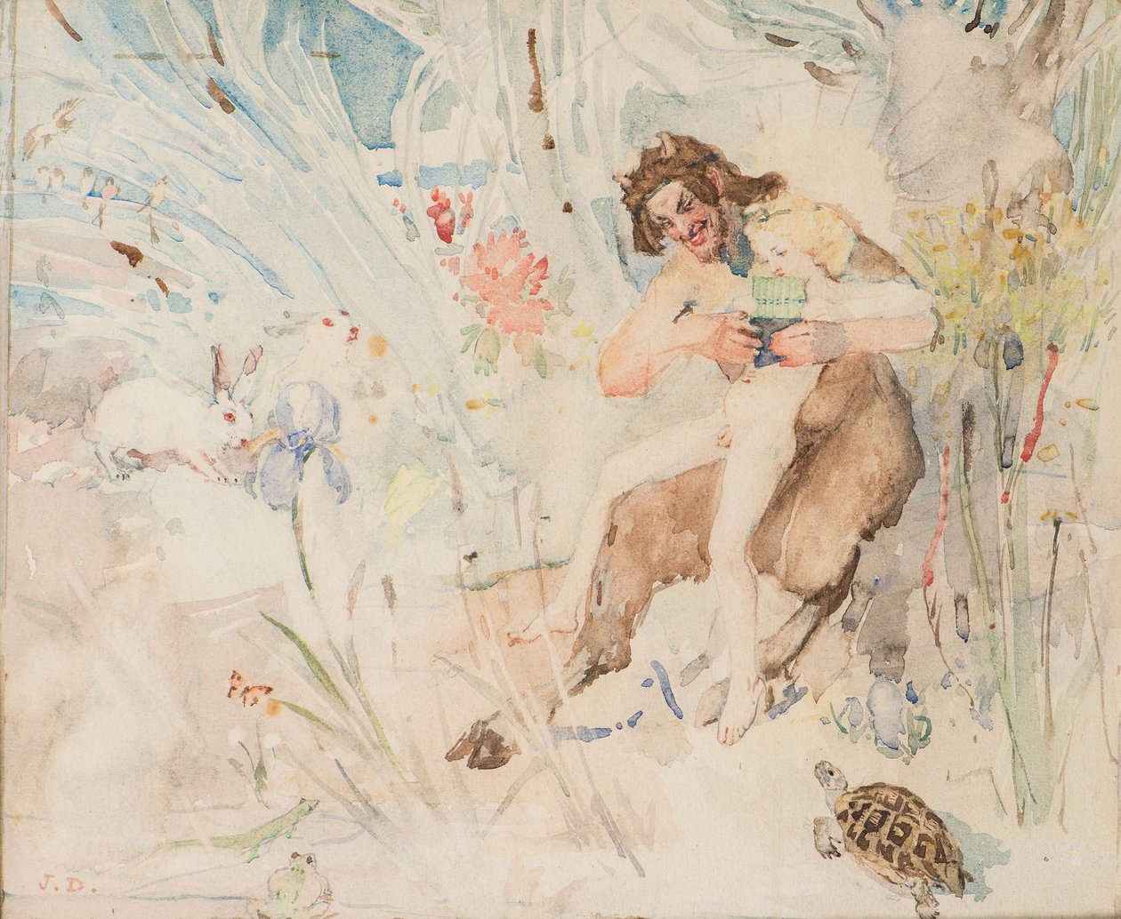 Pan, ca. 1895 von John Duncan