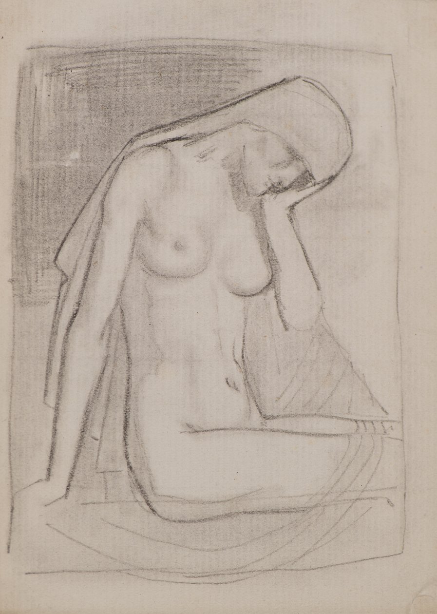 Ohne Titel [Weiblicher Akt] von John Duncan