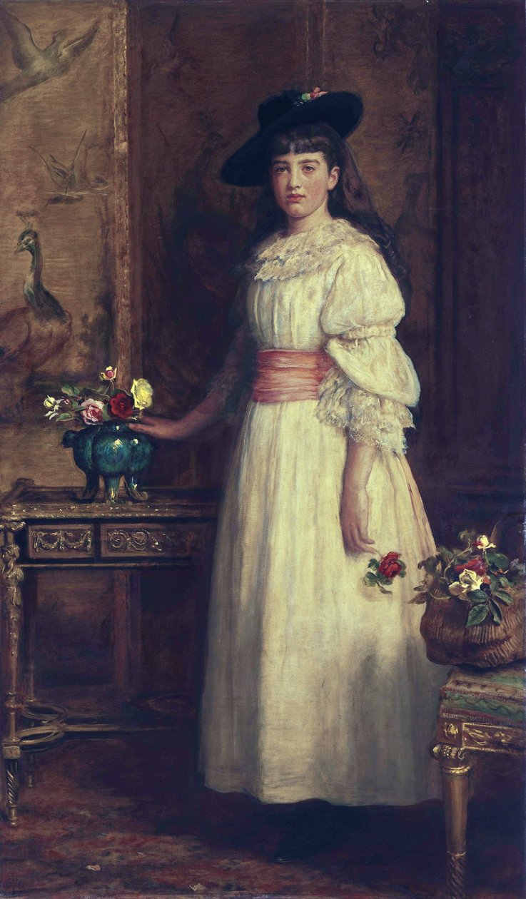 Gertrude Vanderbilt Whitney von John Everett Millais (1829-1896) von John Everett Millais