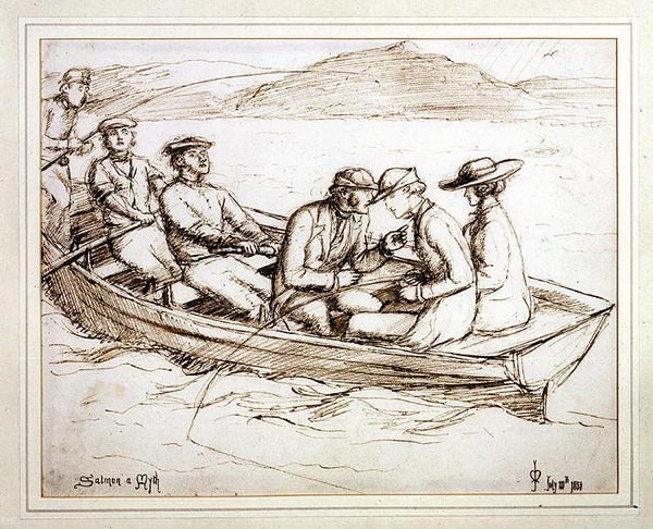 Lachs ein Mythos von John Everett Millais
