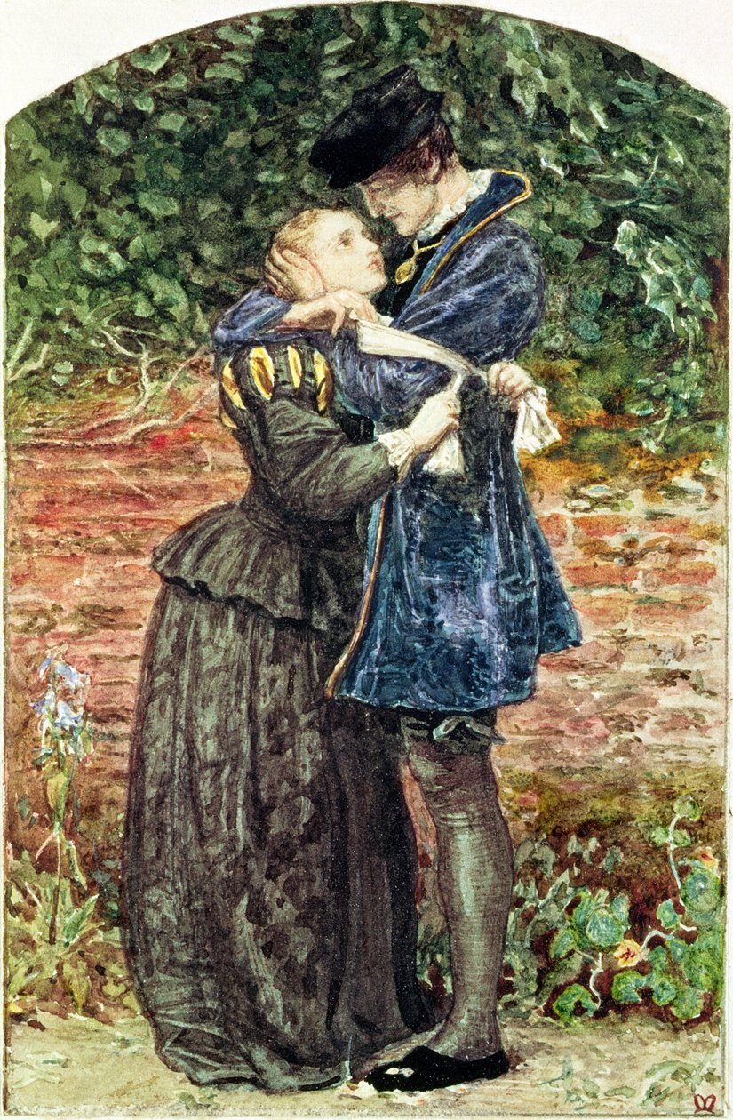 Der Hugenotte, 1852 von John Everett Millais