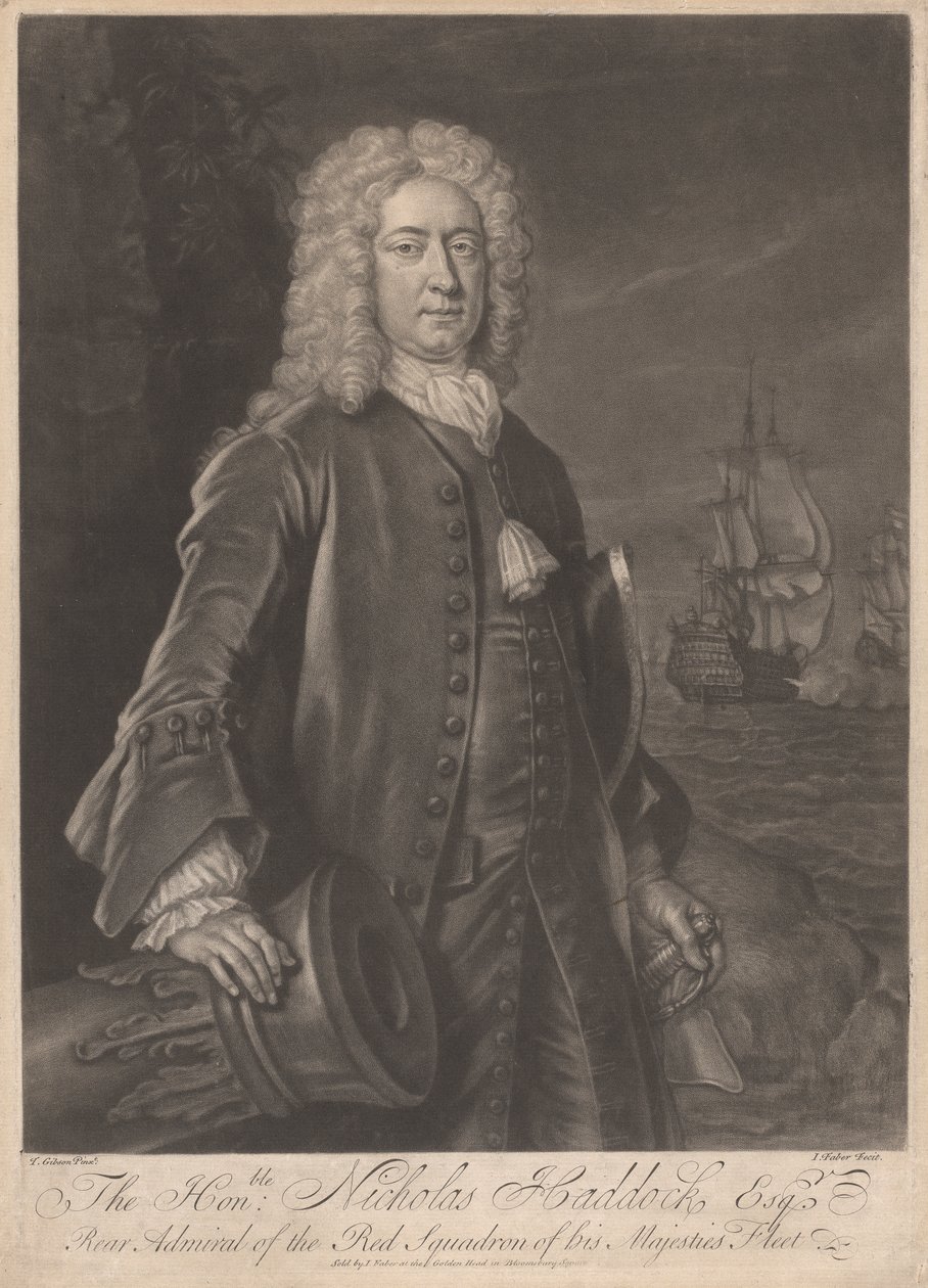 Der Ehrenwerte Nicholas Haddock, Esq. von John Faber the younger