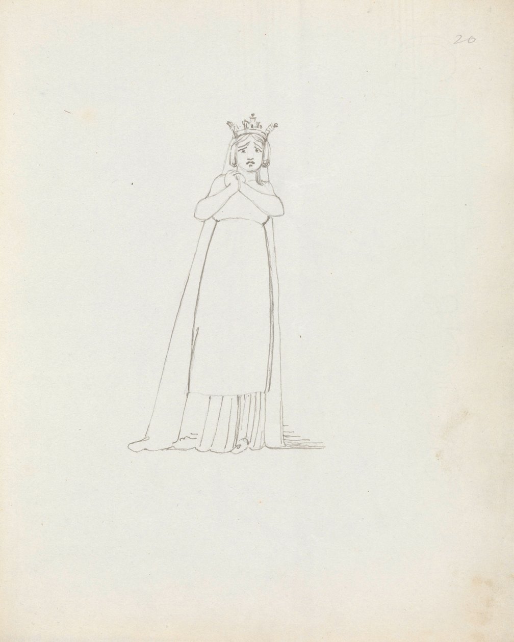 Mrs. Siddons als Constance von John Flaxman