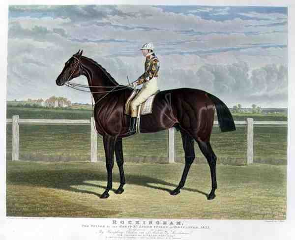 Rockingham, der Gewinner des Great St. Leger Stakes in Doncaster von John Frederick Herring Snr
