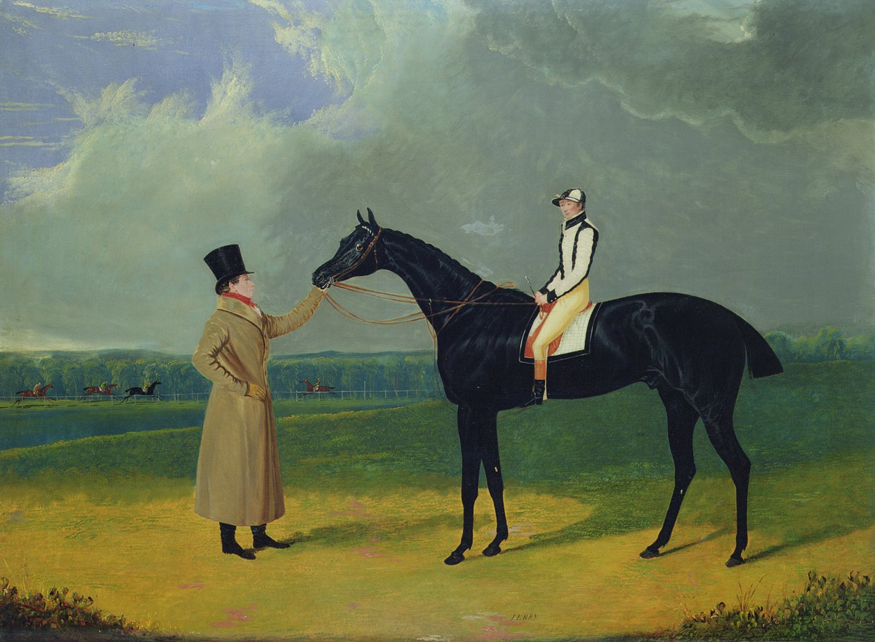 Jerry, Gewinner des St. Leger 1824 von John Frederick Herring Senior