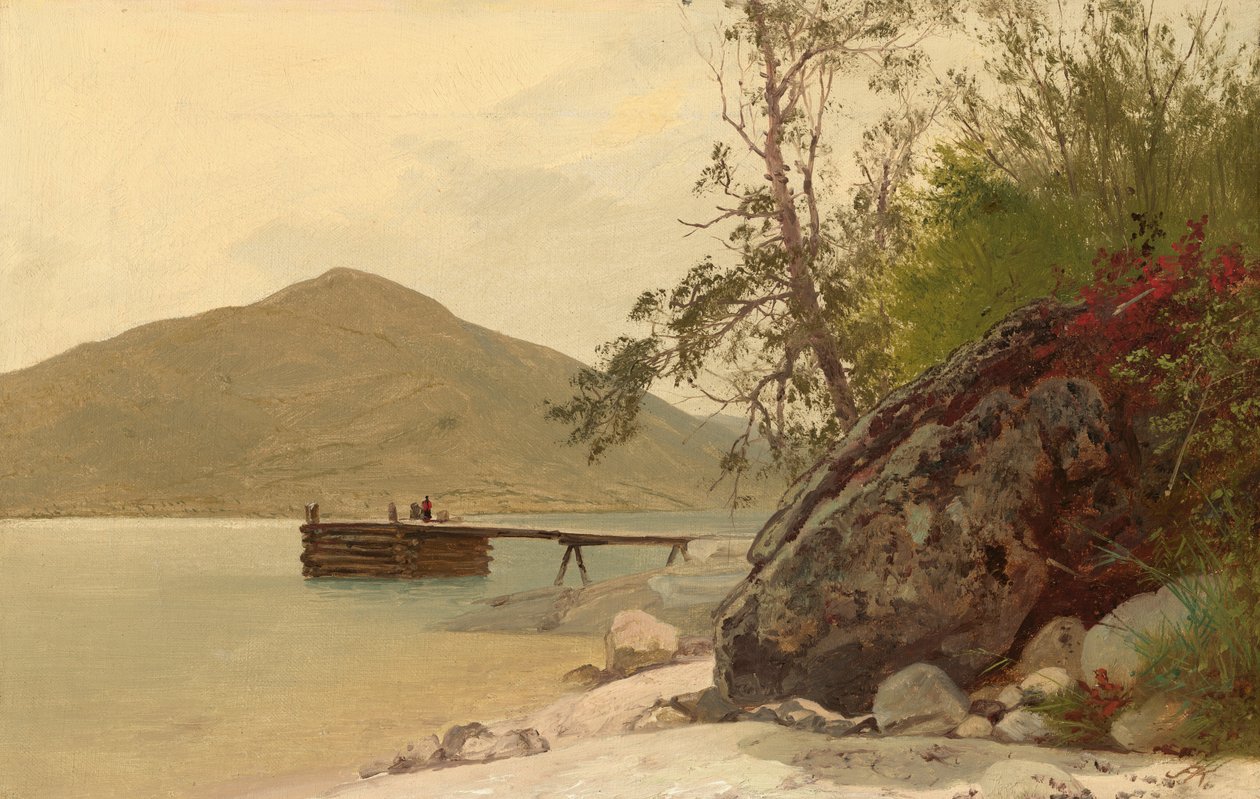 Landung am Sabbath Day Point von John Frederick Kensett