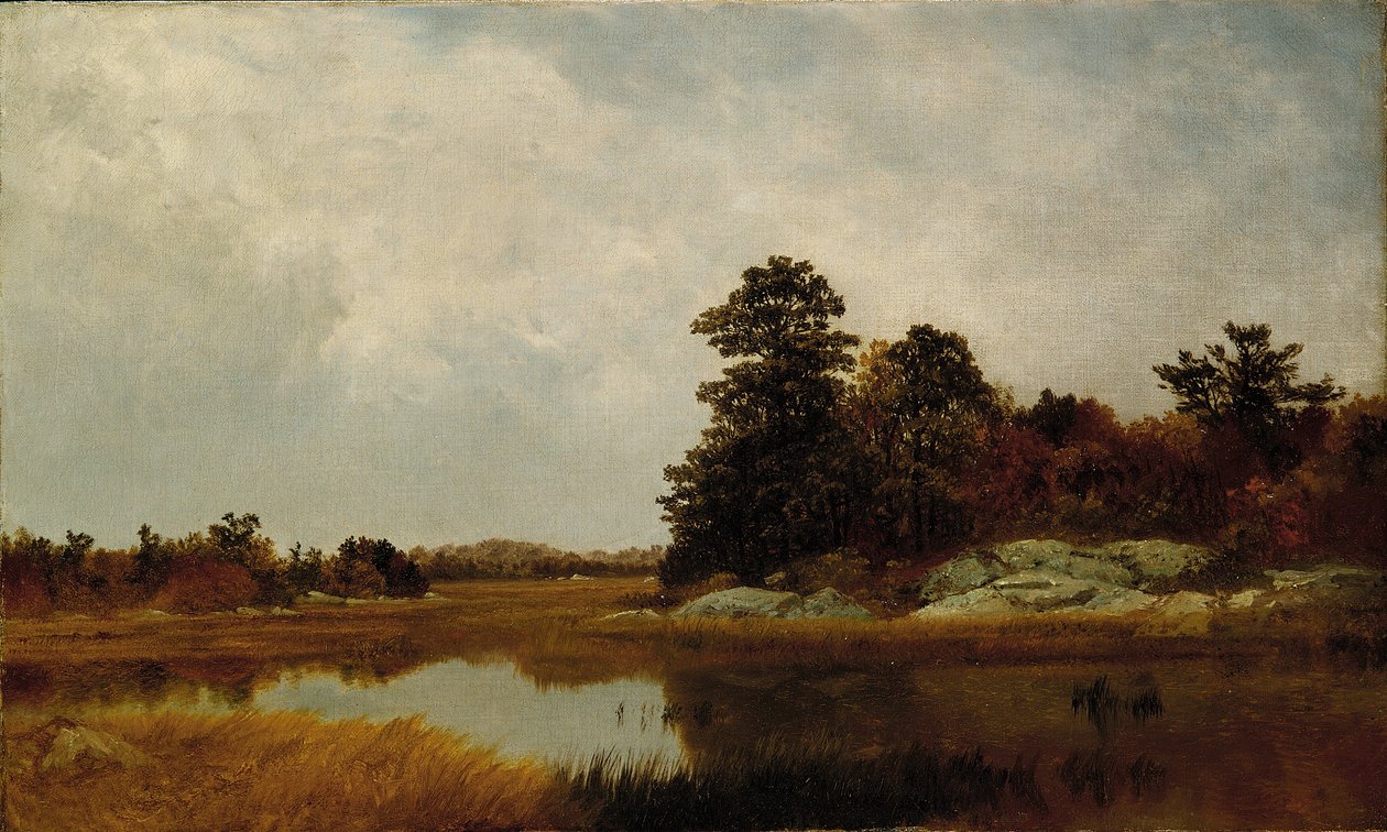 Oktober in den Sümpfen von John Frederick Kensett