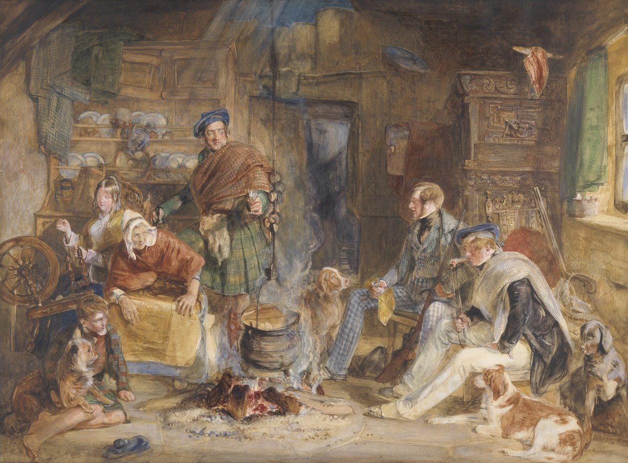 Gastfreundschaft in den Highlands von John Frederick Lewis